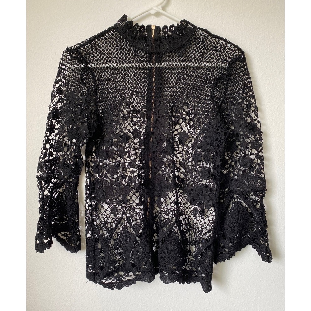 NWOT Lace Flared Body con